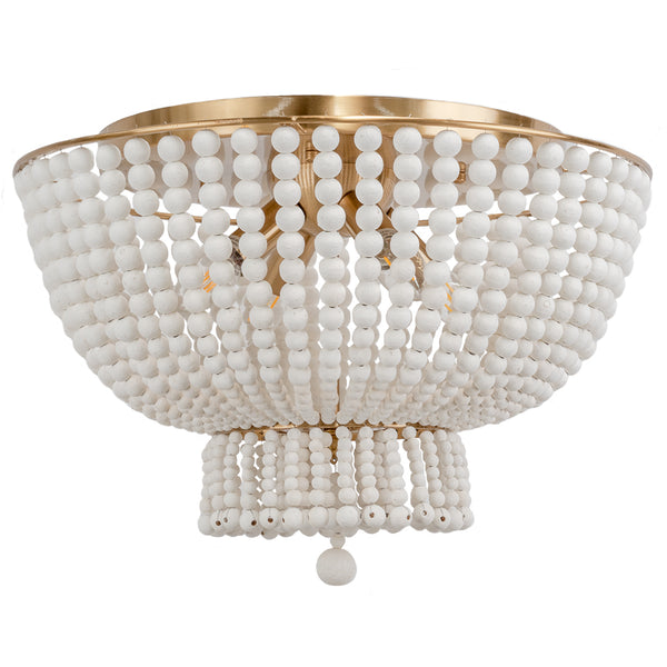 Willow Lane Beaded Flush Mount