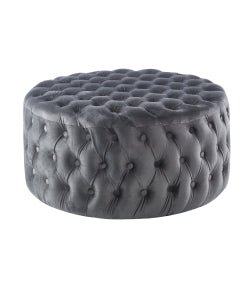 Odette Velvet Ottoman
