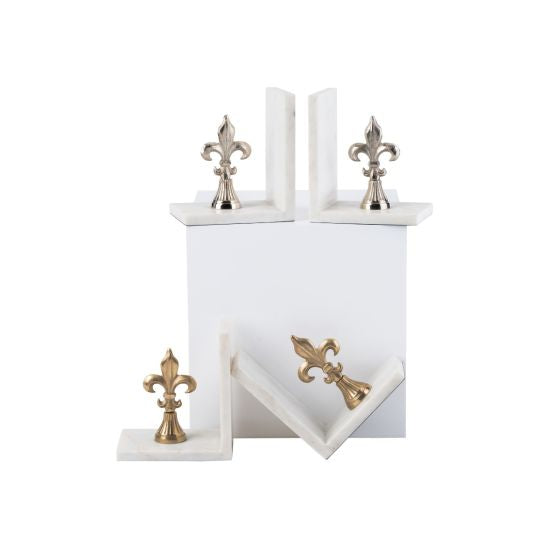 Amore Bookends | Silver