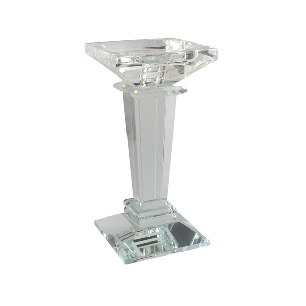 Quincy Crystal Candle Holder | Small